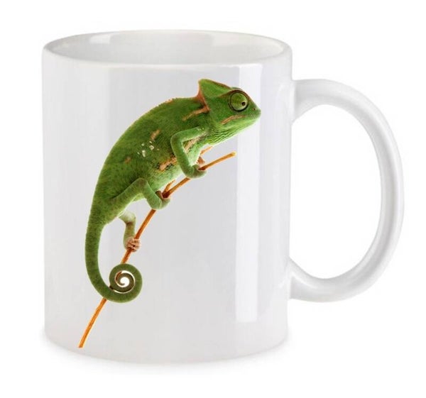 Tasse Reptilien Weiß mit Druck (Siehe Foto) TFBR39