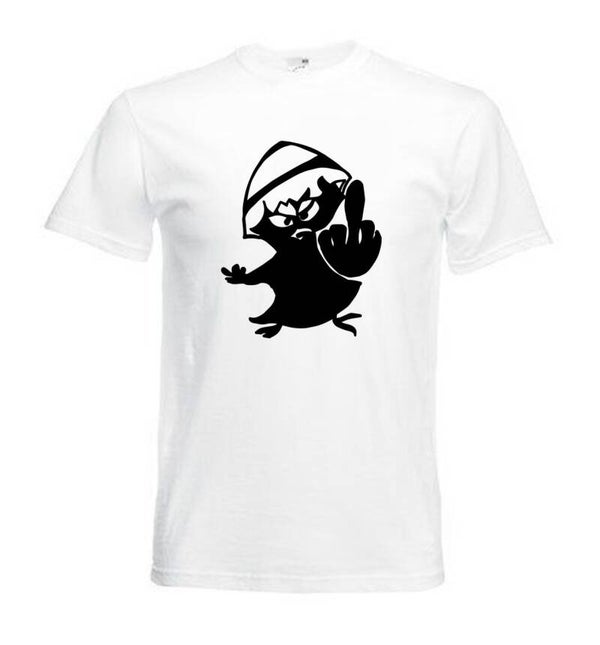 Tshirt Unisex mit Coolen Druck Adler Totenkopf Fun (Größe & Farbe auswählen) TSFBSW4-4