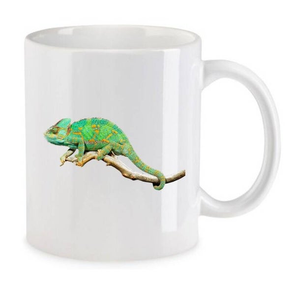 Tasse Reptilien Weiß mit Druck (Siehe Foto) TFBR4