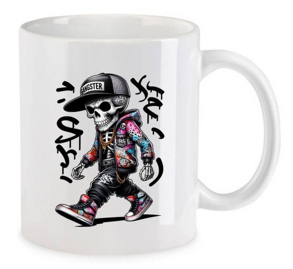 Tasse Fun Film Comic Action Spass Weiß mit Druck (Siehe Foto) TFBG40