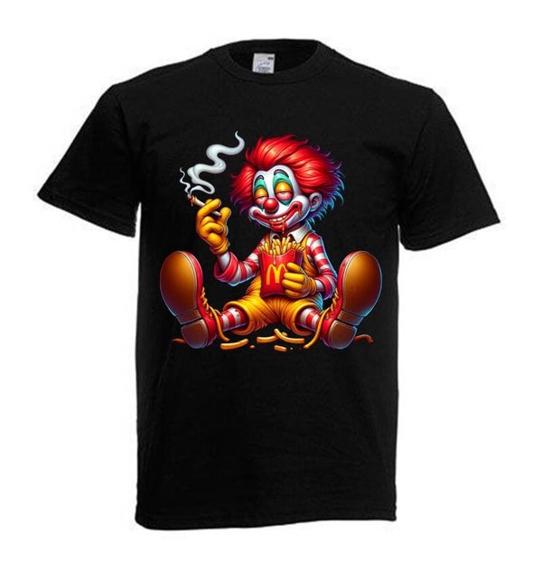 Tshirt Unisex mit Coolen Druck Weed Ganja Hanf Cannabis Psychedelic (Größe & Farbe auswählen) TSFBW405