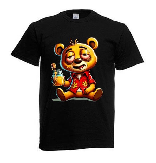 Tshirt Unisex mit Coolen Druck Weed Ganja Hanf Cannabis Psychedelic (Größe & Farbe auswählen) TSFBW407