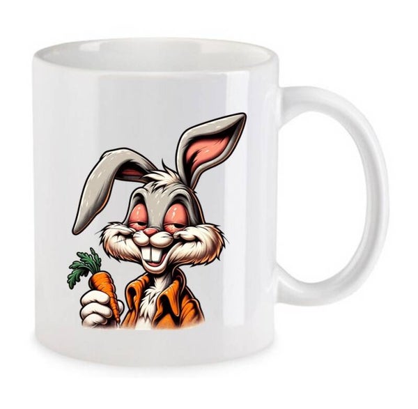 Tasse Weed Cannabis Psychodelic Weiß mit Druck (Siehe Foto) TFBW409