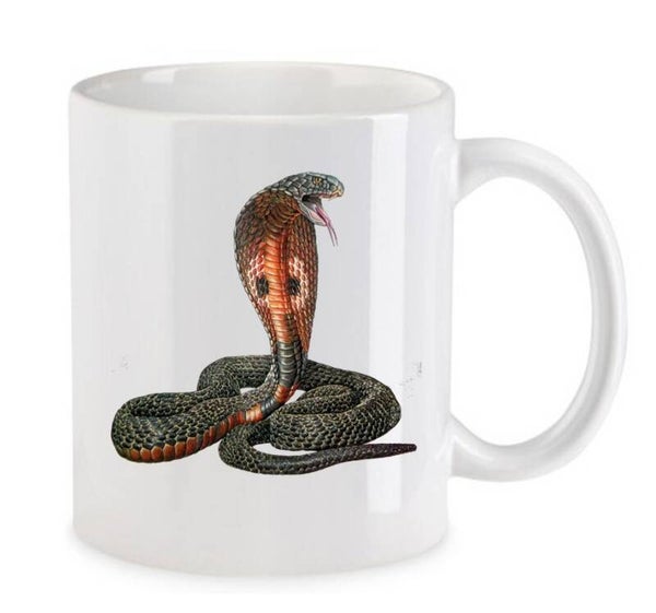 Tasse Reptilien Weiß mit Druck (Siehe Foto) TFBR41