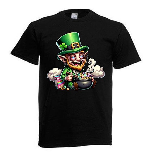 Tshirt Unisex mit Coolen Druck Weed Ganja Hanf Cannabis Psychedelic (Größe & Farbe auswählen) TSFBW413