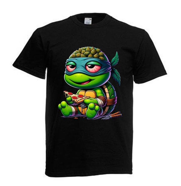 Tshirt Unisex mit Coolen Druck Weed Ganja Hanf Cannabis Psychedelic (Größe & Farbe auswählen) TSFBW425