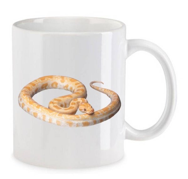Tasse Reptilien Weiß mit Druck (Siehe Foto) TFBR43