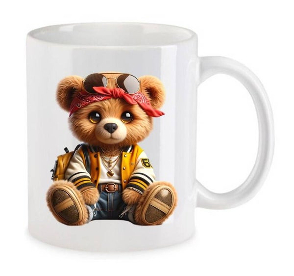 Tasse Fun Film Comic Action Spass Weiß mit Druck (Siehe Foto) TFBG431