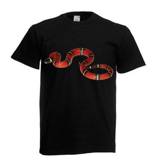 Tshirt Unisex mit Coolen Druck Reptilien Gecko Schlange (Größe & Farbe auswählen) TSFBR44