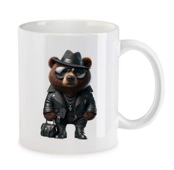 Tasse Fun Film Comic Action Spass Weiß mit Druck (Siehe Foto) TFBG441