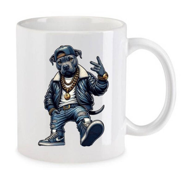 Tasse Fun Film Comic Action Spass Weiß mit Druck (Siehe Foto) TFBG446