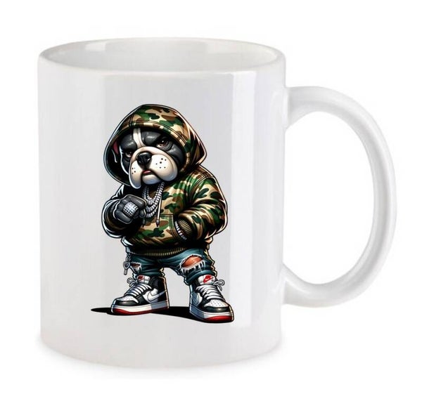 Tasse Fun Film Comic Action Spass Weiß mit Druck (Siehe Foto) TFBG447
