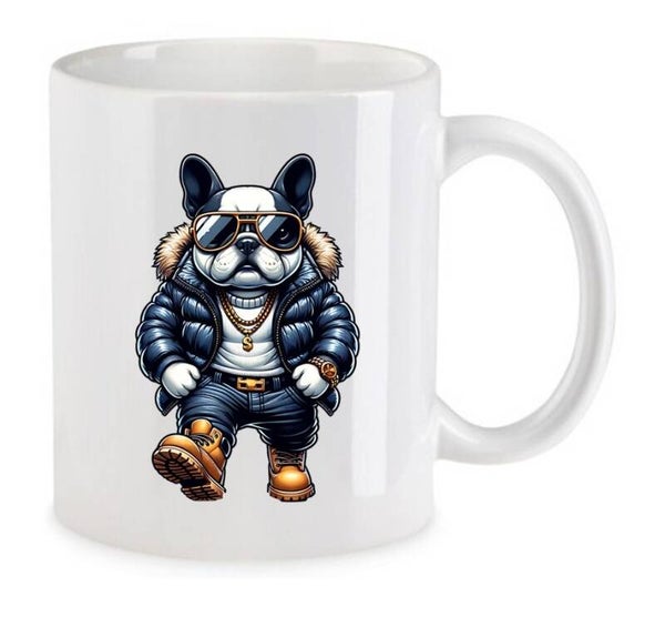 Tasse Fun Film Comic Action Spass Weiß mit Druck (Siehe Foto) TFBG448