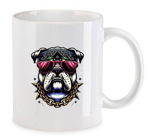 Tasse Fun Film Comic Action Spass Weiß mit Druck (Siehe Foto) TFBG46