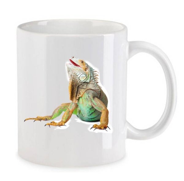 Tasse Reptilien Weiß mit Druck (Siehe Foto) TFBR47