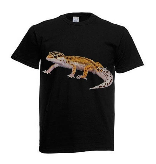 Tshirt Unisex mit Coolen Druck Reptilien Gecko Schlange (Größe & Farbe auswählen) TSFBR48