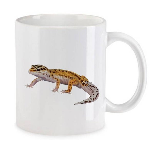 Tasse Reptilien Weiß mit Druck (Siehe Foto) TFBR48