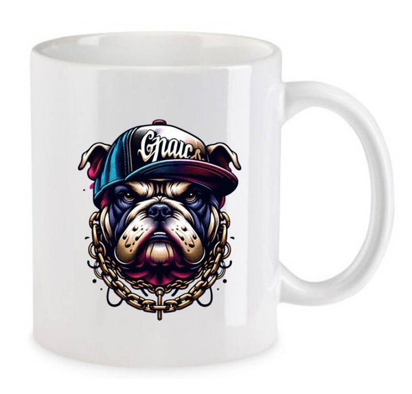 Tasse Fun Film Comic Action Spass Weiß mit Druck (Siehe Foto) TFBG49