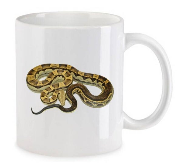 Tasse Reptilien Weiß mit Druck (Siehe Foto) TFBR49