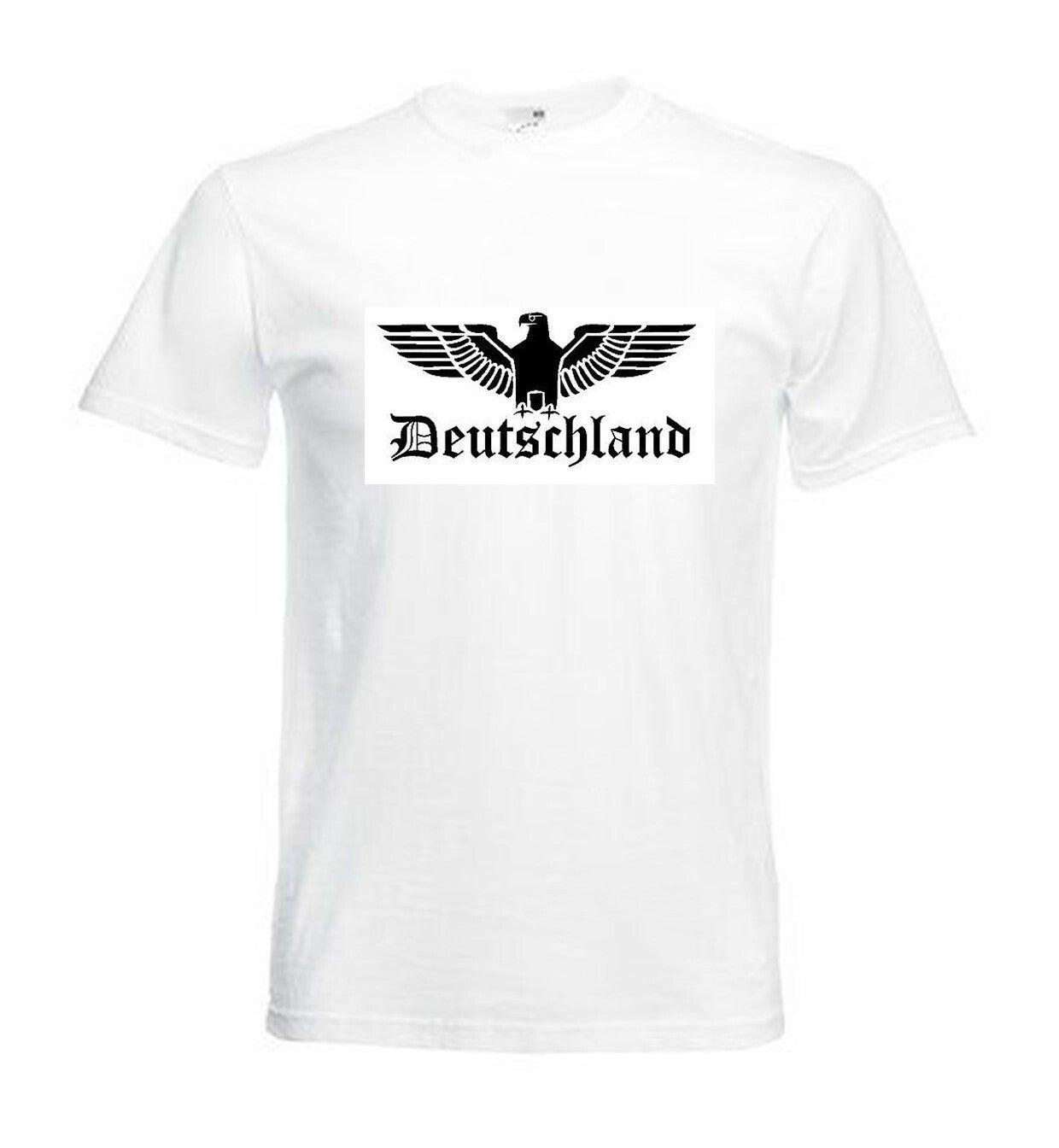 Tshirt Unisex mit Coolen Druck Adler Totenkopf Fun (Größe & Farbe auswählen) TSFBSW5