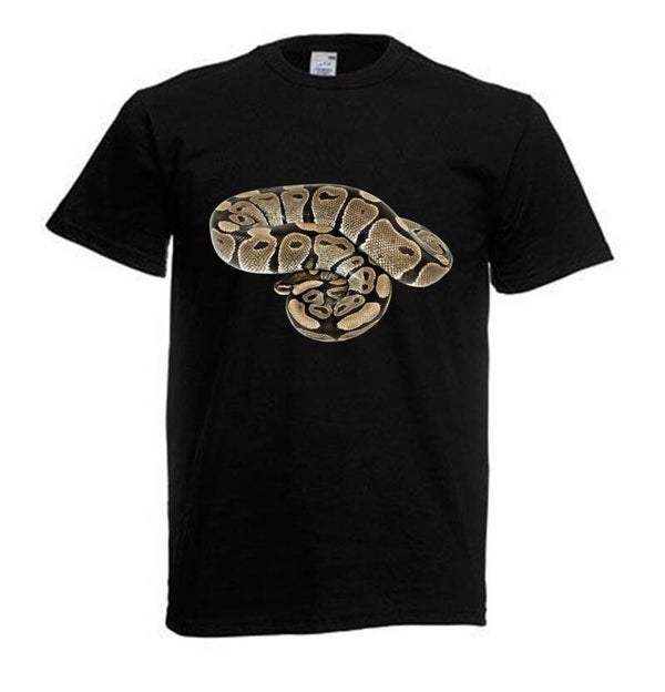 Tshirt Unisex mit Coolen Druck Reptilien Gecko Schlange (Größe & Farbe auswählen) TSFBR50