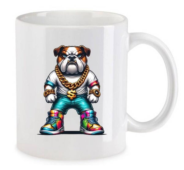 Tasse Fun Film Comic Action Spass Weiß mit Druck (Siehe Foto) TFBG50