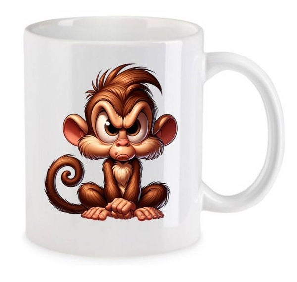 Tasse Fun Film Comic Action Spass Weiß mit Druck (Siehe Foto) TFBG500