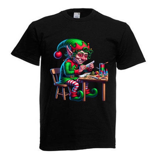 Tshirt Unisex mit Coolen Druck Weed Ganja Hanf Cannabis Psychedelic (Größe & Farbe auswählen) TSFBW507