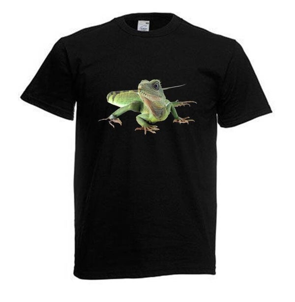 Tshirt Unisex mit Coolen Druck Reptilien Gecko Schlange (Größe & Farbe auswählen) TSFBR51