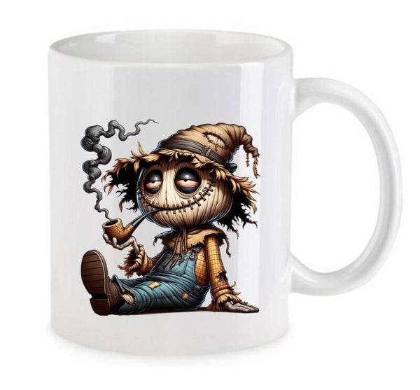 Tasse Weed Cannabis Psychodelic Weiß mit Druck (Siehe Foto) TFBW519