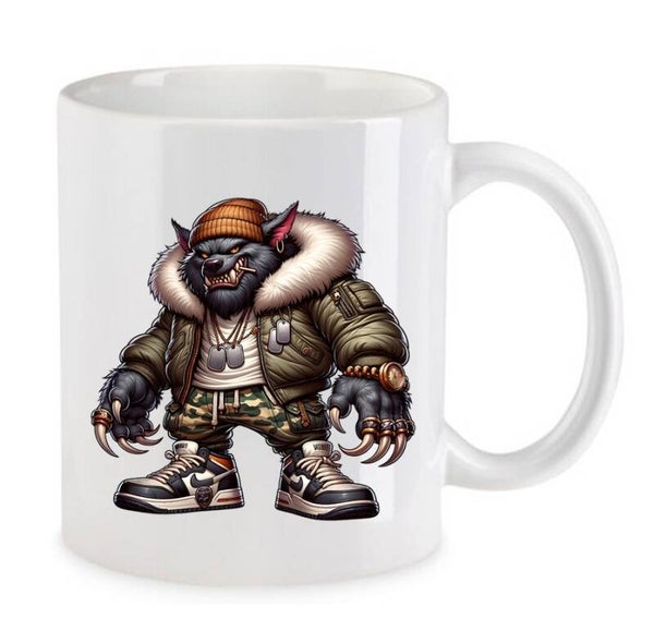 Tasse Fun Film Comic Action Spass Weiß mit Druck (Siehe Foto) TFBG519