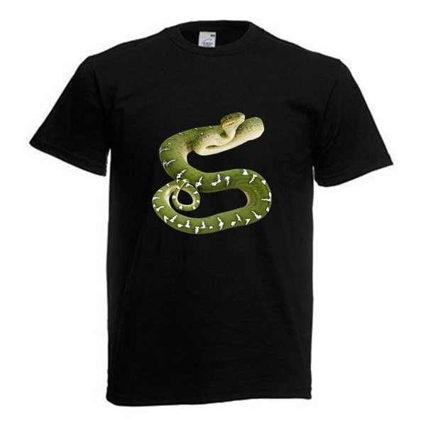 Tshirt Unisex mit Coolen Druck Reptilien Gecko Schlange (Größe & Farbe auswählen) TSFBR52