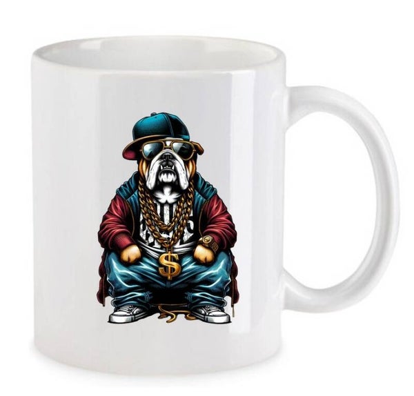 Tasse Fun Film Comic Action Spass Weiß mit Druck (Siehe Foto) TFBG52