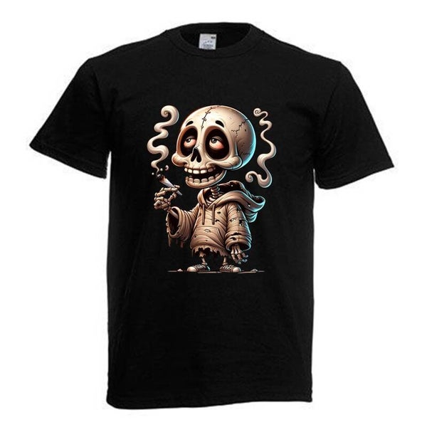 Tshirt Unisex mit Coolen Druck Weed Ganja Hanf Cannabis Psychedelic (Größe & Farbe auswählen) TSFBW526