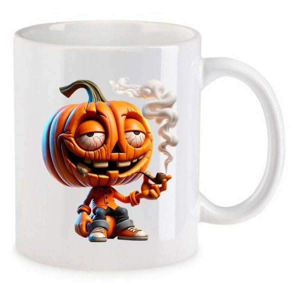 Tasse Weed Cannabis Psychodelic Weiß mit Druck (Siehe Foto) TFBW527