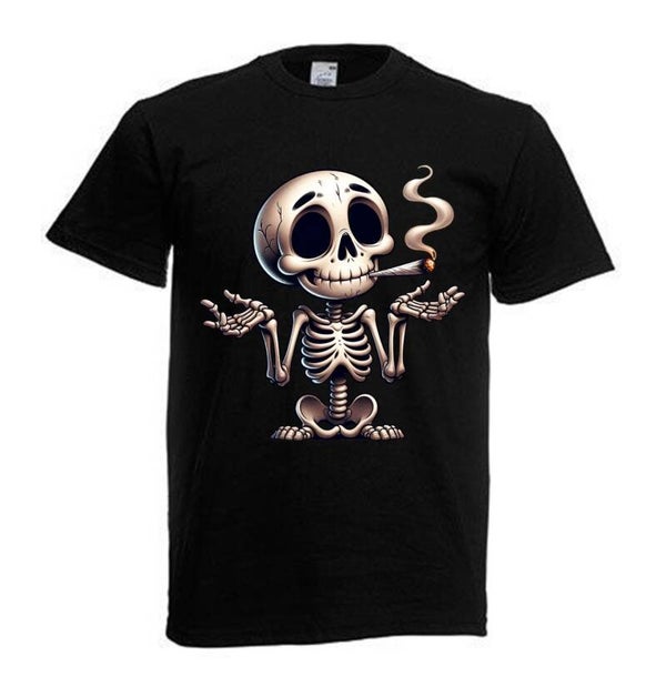 Tshirt Unisex mit Coolen Druck Weed Ganja Hanf Cannabis Psychedelic (Größe & Farbe auswählen) TSFBW528
