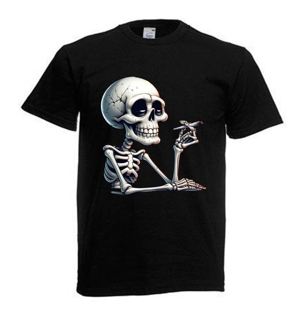 Tshirt Unisex mit Coolen Druck Weed Ganja Hanf Cannabis Psychedelic (Größe & Farbe auswählen) TSFBW529