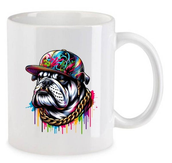 Tasse Fun Film Comic Action Spass Weiß mit Druck (Siehe Foto) TFBG53
