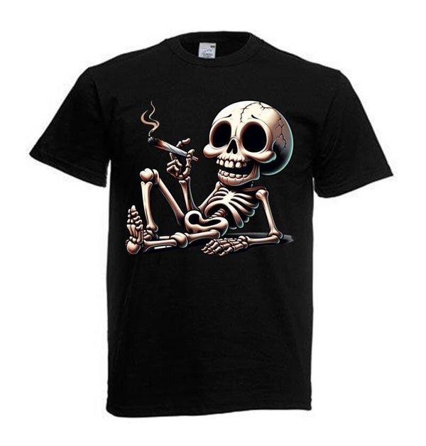 Tshirt Unisex mit Coolen Druck Weed Ganja Hanf Cannabis Psychedelic (Größe & Farbe auswählen) TSFBW532