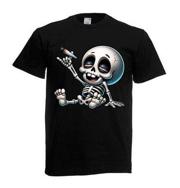 Tshirt Unisex mit Coolen Druck Weed Ganja Hanf Cannabis Psychedelic (Größe & Farbe auswählen) TSFBW535
