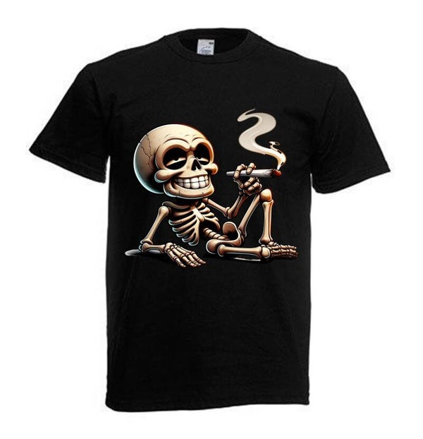 Tshirt Unisex mit Coolen Druck Weed Ganja Hanf Cannabis Psychedelic (Größe & Farbe auswählen) TSFBW538