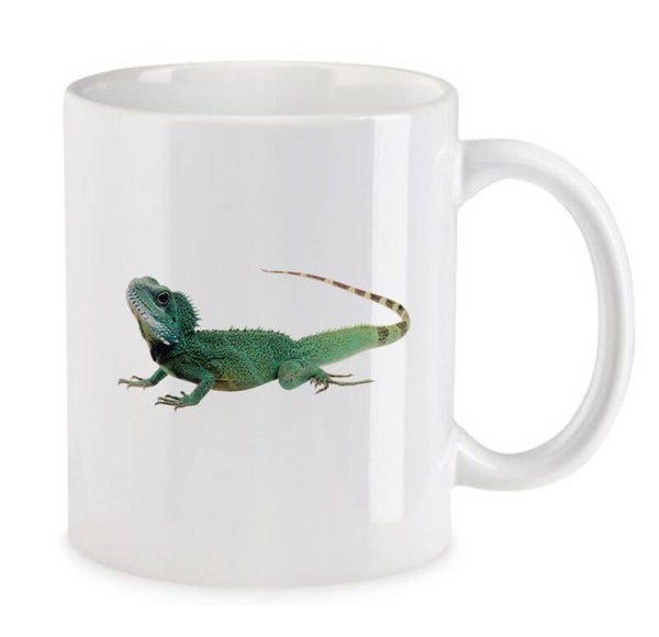Tasse Reptilien Weiß mit Druck (Siehe Foto) TFBR54