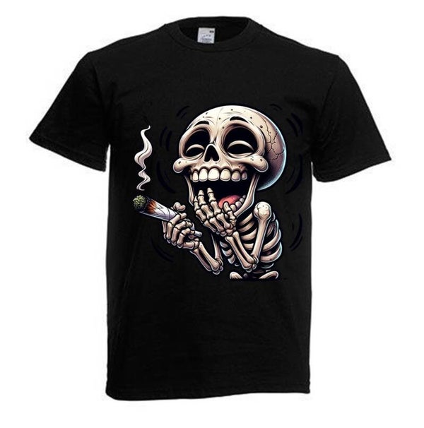 Tshirt Unisex mit Coolen Druck Weed Ganja Hanf Cannabis Psychedelic (Größe & Farbe auswählen) TSFBW541