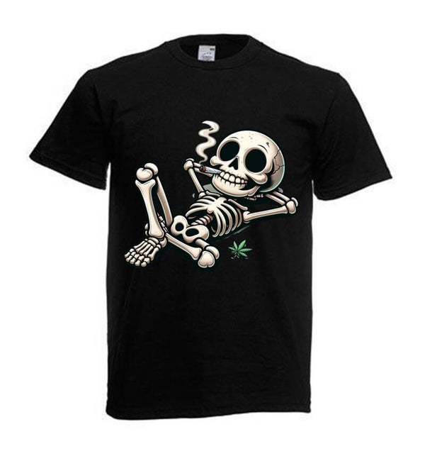 Tshirt Unisex mit Coolen Druck Weed Ganja Hanf Cannabis Psychedelic (Größe & Farbe auswählen) TSFBW544