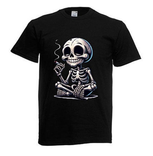 Tshirt Unisex mit Coolen Druck Weed Ganja Hanf Cannabis Psychedelic (Größe & Farbe auswählen) TSFBW545
