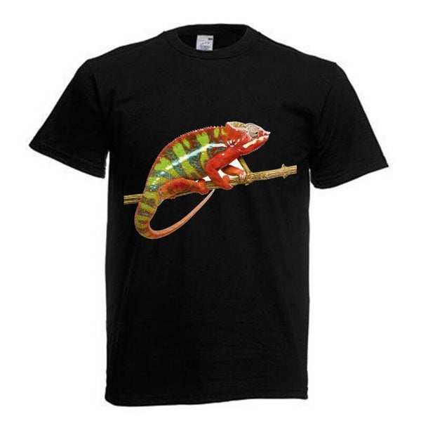 Tshirt Unisex mit Coolen Druck Reptilien Gecko Schlange (Größe & Farbe auswählen) TSFBR55