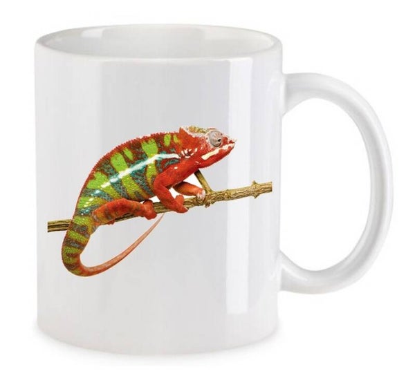 Tasse Reptilien Weiß mit Druck (Siehe Foto) TFBR55