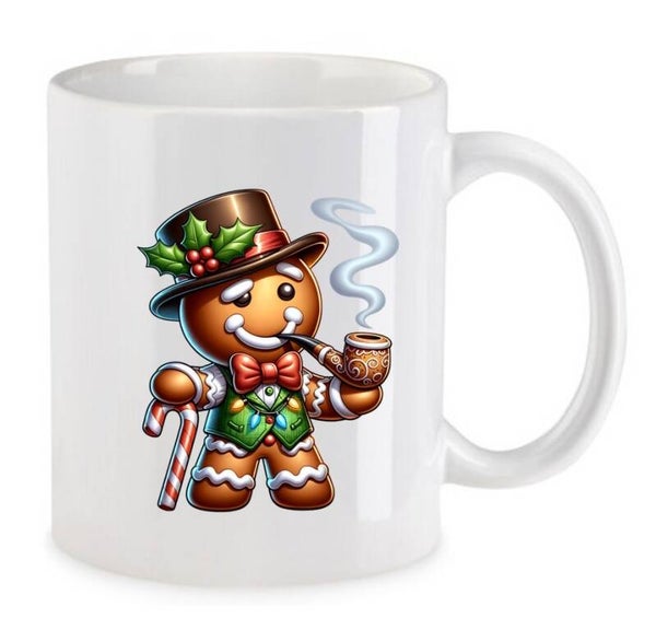 Tasse Weed Cannabis Psychodelic Weiß mit Druck (Siehe Foto) TFBW553