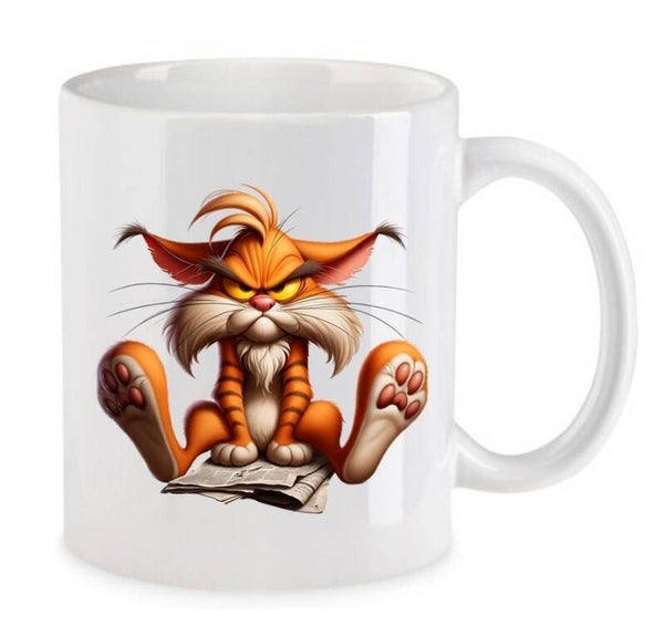 Tasse Fun Film Comic Action Spass Weiß mit Druck (Siehe Foto) TFBG554