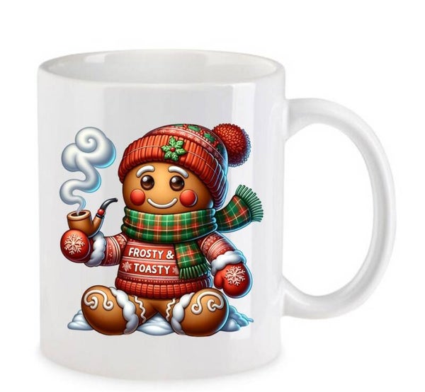 Tasse Weed Cannabis Psychodelic Weiß mit Druck (Siehe Foto) TFBW557